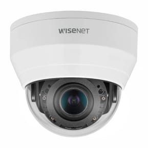 Hanwha - Caméra de surveillance Dôme IR réseau 5MP avec objectif varifocal motorisé