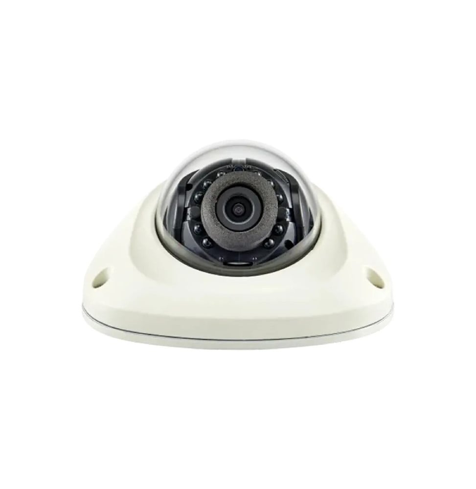 Hanwha - Caméra de surveillance Dôme plat IR réseau anti-vandalisme 2MP