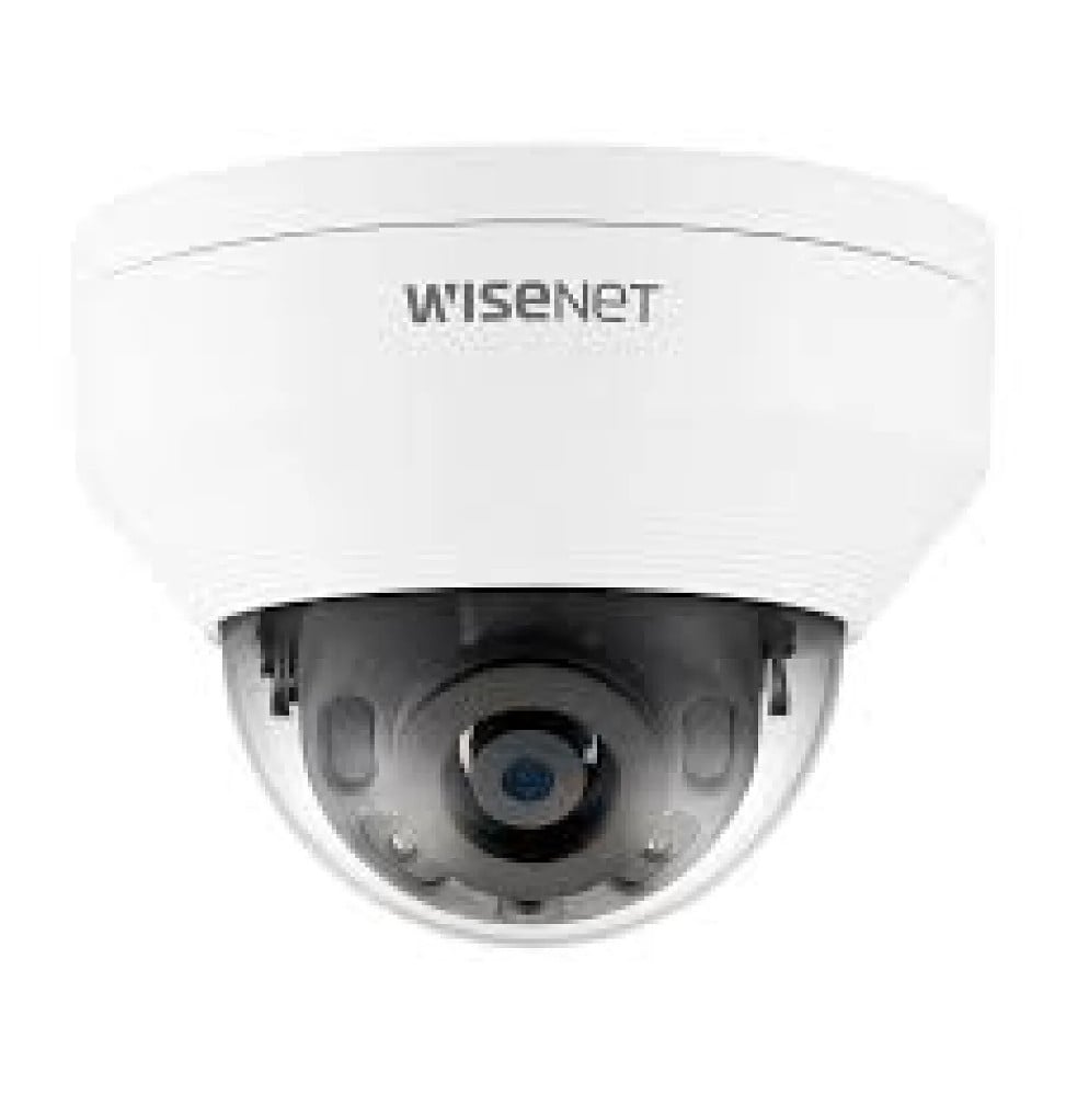 Hanwha - Caméra de surveillance Dôme réseau IR anti-vandalisme 2MP avec objectif 4 mm