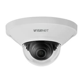 Hanwha - Caméra de surveillance Dôme réseau super compacte de 5 mégapixels avec objectif de 4 mm