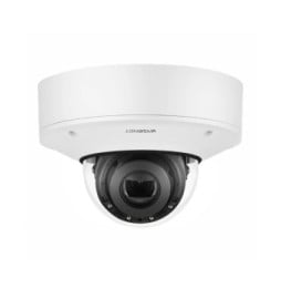 Hanwha - Caméra dôme anti-vandalisme réseau 5MP IR PoE Extender