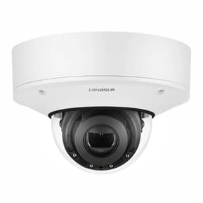 Hanwha - Caméra dôme anti-vandalisme réseau 5MP IR PoE Extender