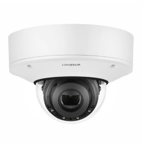 Hanwha - Caméra dôme anti-vandalisme réseau 5MP...