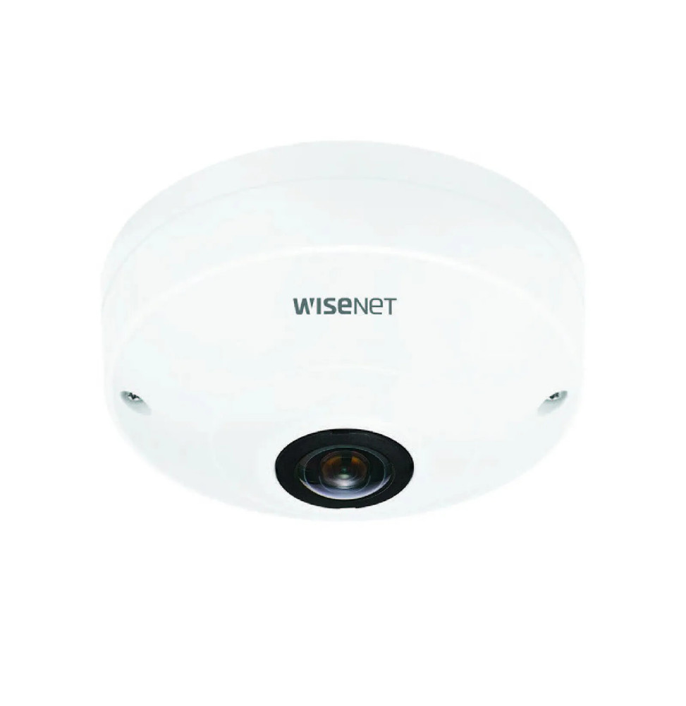 Hanwha - Caméra fisheye d'intérieur 360° 12 MP série Q