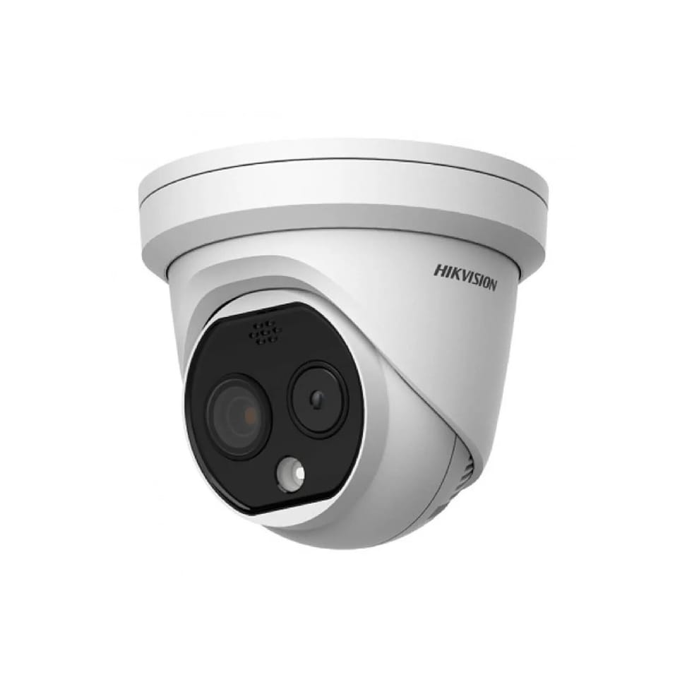 Hikvision - Caméra de surveillance Turret bi-spectre thermique/optique DS-2TD1228-3/QA — image 1