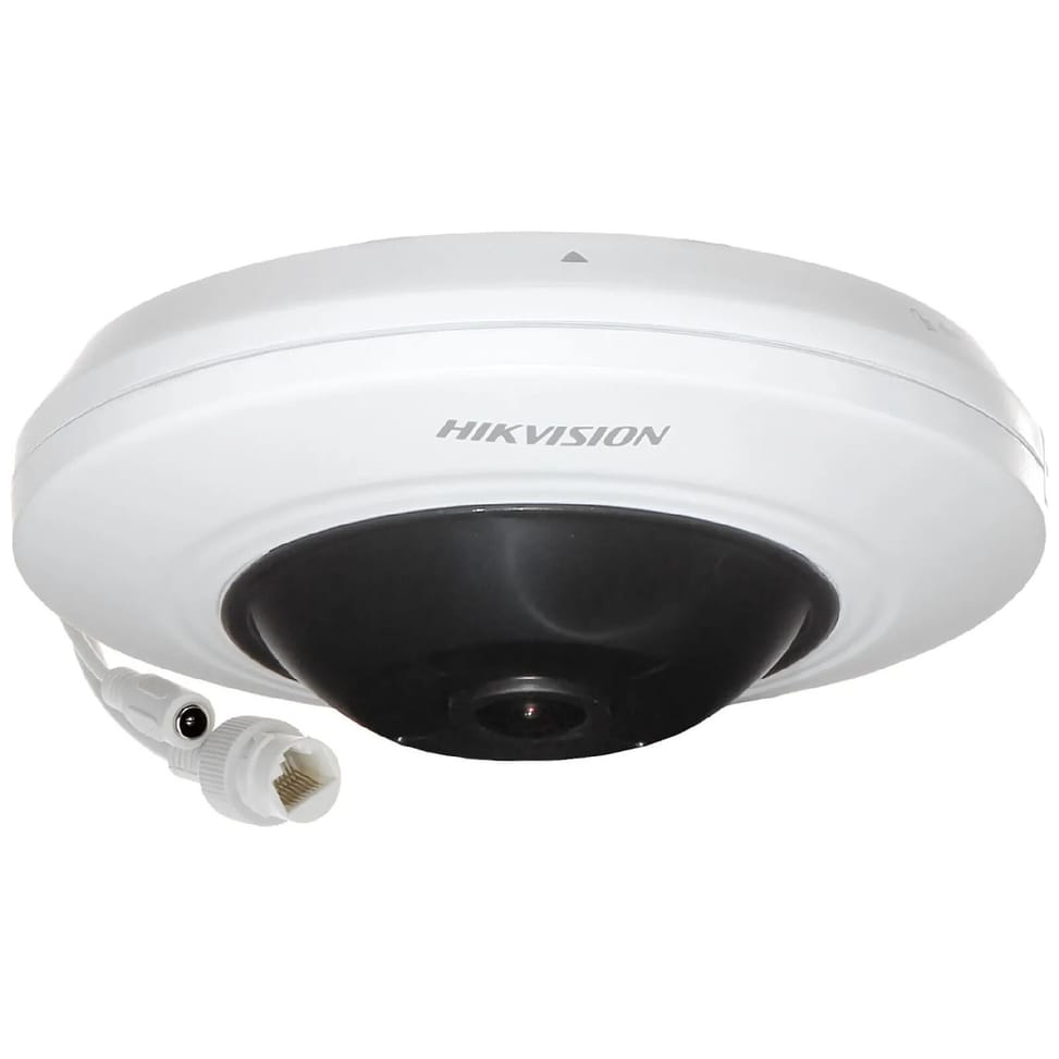 Hikvision - Caméra FISH EYE IP 5 MP - Focale Fixe — image 1
