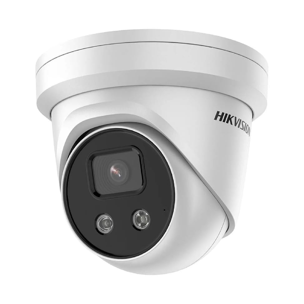 Hikvision - Caméra IP Turret fixe AcuSense 4K — image 1