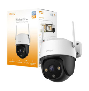 IMOU Caméra Connectée Wi-Fi Modèle Cruiser 2C Étanche 3MP 2K Inclinable 360° Blanc