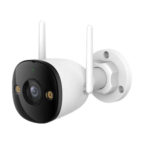 IMOU Caméra Intérieure/Extérieure Wi-Fi Modèle Bullet 3 Résolution FHD 1080P IPX6 Blanc