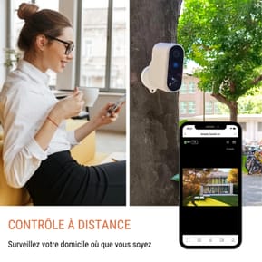 Camini Air 2 Solar - Caméra Wi-Fi d’extérieur sans fil avec panneau solaire — image 3