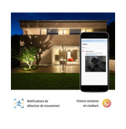 Camini Air 2 Solar - Caméra Wi-Fi d’extérieur sans fil avec panneau solaire