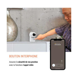Konyks Camini Care 2 - Caméra de Surveillance intérieure WiFi