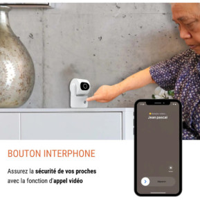 Konyks Camini Care 2 - Caméra de Surveillance intérieure WiFi