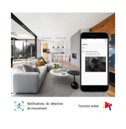 Konyks Camini Care 2 - Caméra de Surveillance intérieure WiFi