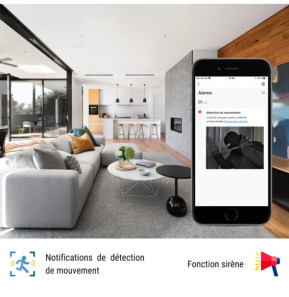 Konyks Camini Care 2 - Caméra de Surveillance intérieure WiFi
