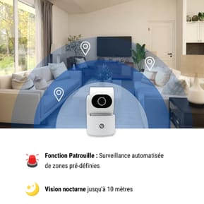 Konyks Camini Care 2 - Caméra de Surveillance intérieure WiFi — image 5
