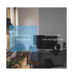 METRONIC - Caméra fixe intelligente Wi-Fi intérieure