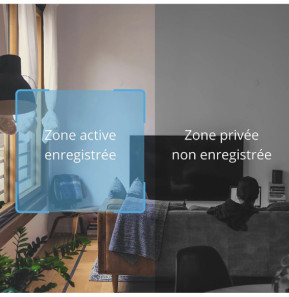 METRONIC - Caméra fixe intelligente Wi-Fi intérieure