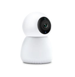 METRONIC - Caméra rotative 360° intelligente Wi-Fi intérieure