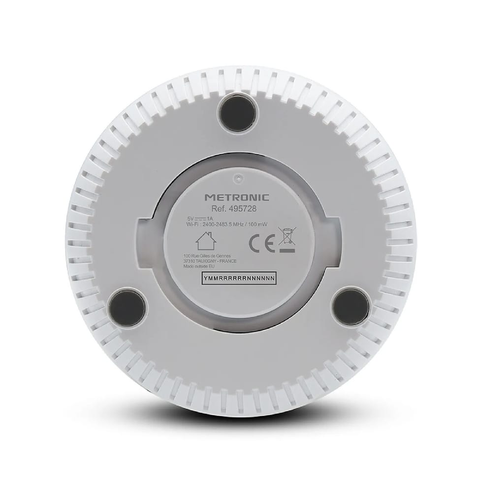 METRONIC - Caméra rotative 360° intelligente Wi-Fi intérieure — image 5