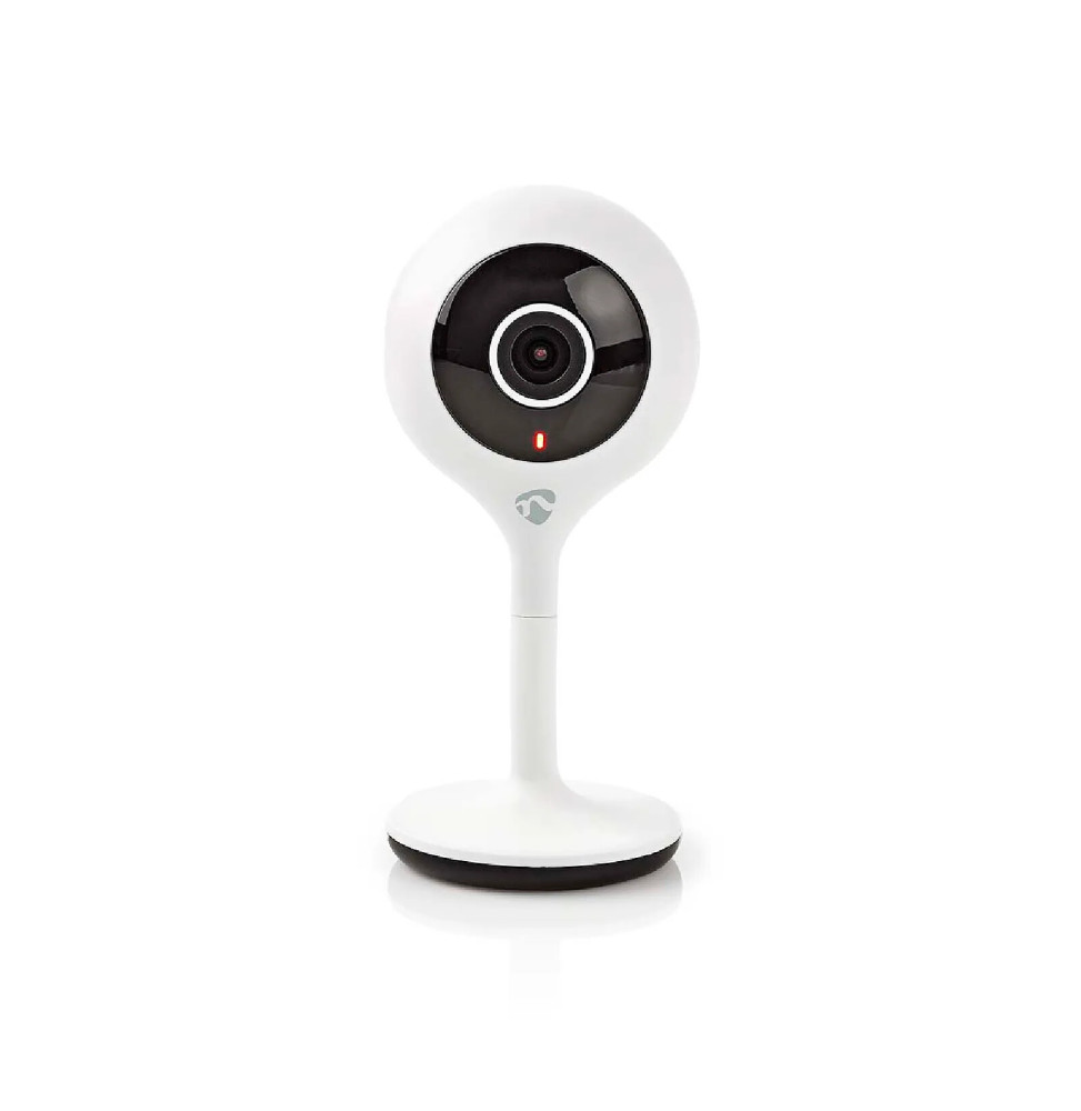 Nedis Caméra de Surveillance Intérieure Intelligente Full HD 1080p SmartLife Blanc