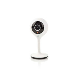 Nedis Caméra de Surveillance Intérieure Intelligente Full HD 1080p SmartLife Blanc