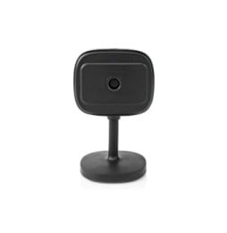 Nedis Caméra de surveillance Intérieure Intelligente Full HD 1080p Vision Nocturne Noir