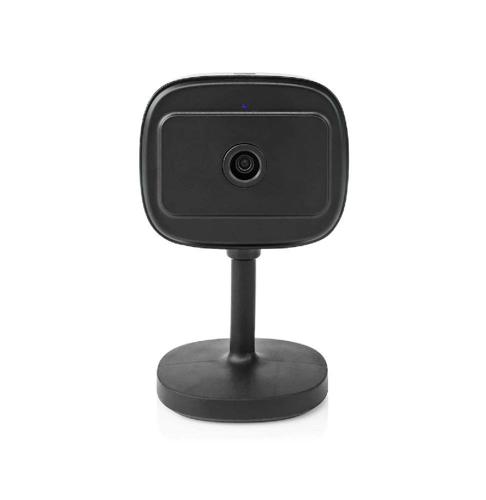 Nedis Caméra de surveillance Intérieure Intelligente Full HD 1080p Vision Nocturne Noir