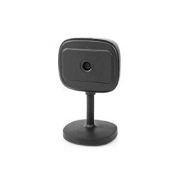 Nedis Caméra de surveillance Intérieure Intelligente Full HD 1080p Vision Nocturne Noir