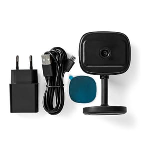 Nedis Caméra de surveillance Intérieure Intelligente Full HD 1080p Vision Nocturne Noir — image 5