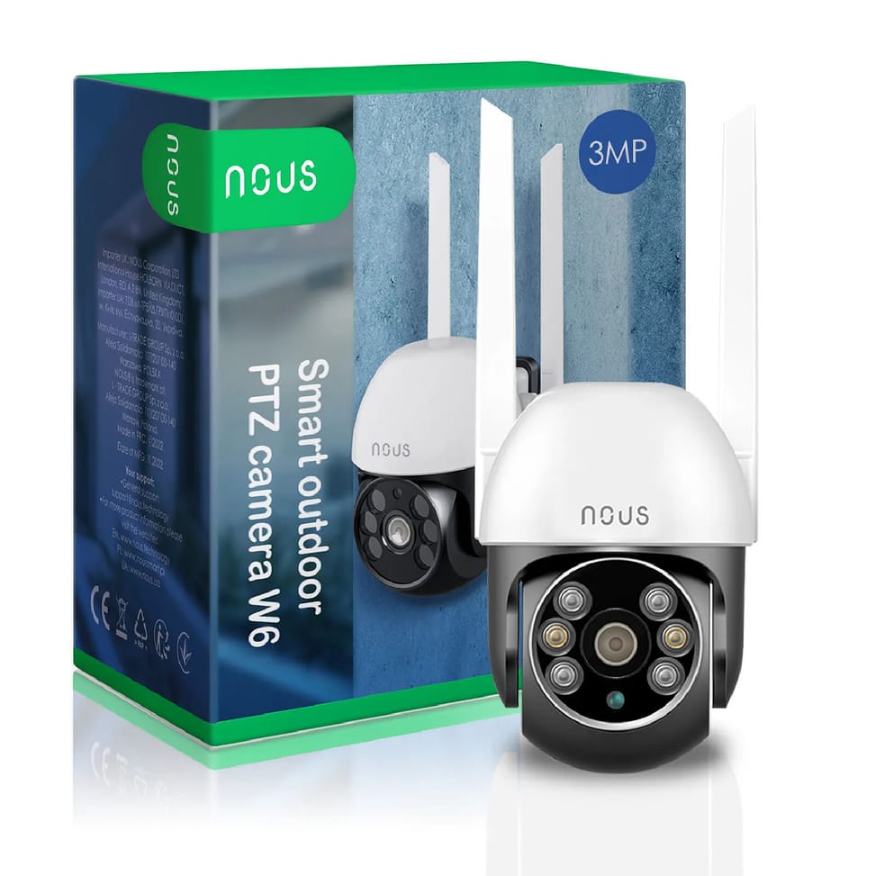 NOUS - Mini Caméra intelligente Wifi IP Extérieure 3MP — image 3