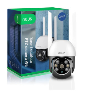 NOUS - Mini Caméra intelligente Wifi IP Extérieure 3MP