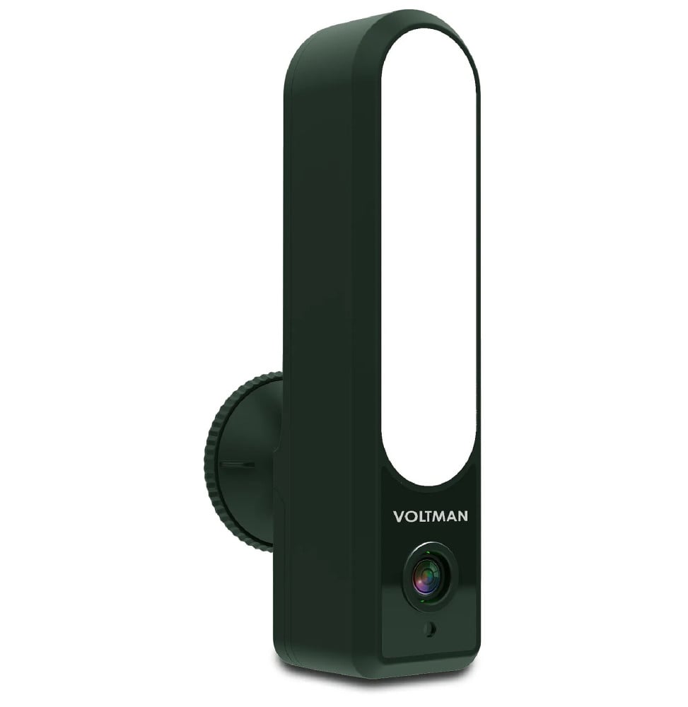 Caméra extérieure Wifi + détecteur de mouvement et vision de nuit + haut parleur - Voltman