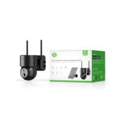Woox - Caméra extérieure IP PTZ rotative avec panneau solaire