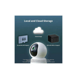 Aqara Caméra de Surveillance Modèle E1 2K avec Détection IA Blanc