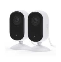 Arlo Essential 2K Indoor - Blanc (x 2)