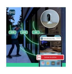 Arlo Essential 2K Indoor - Blanc (x 2)