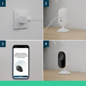 Arlo Essential 2K Indoor - Blanc (x 2) — image 4