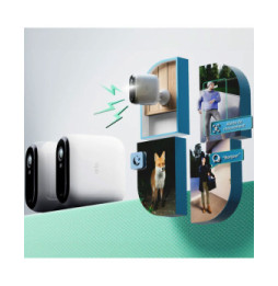 Arlo Essential 2K XL Outdoor - Blanc (x 2)
