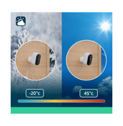 Arlo Essential 2K XL Outdoor - Blanc (x 2)