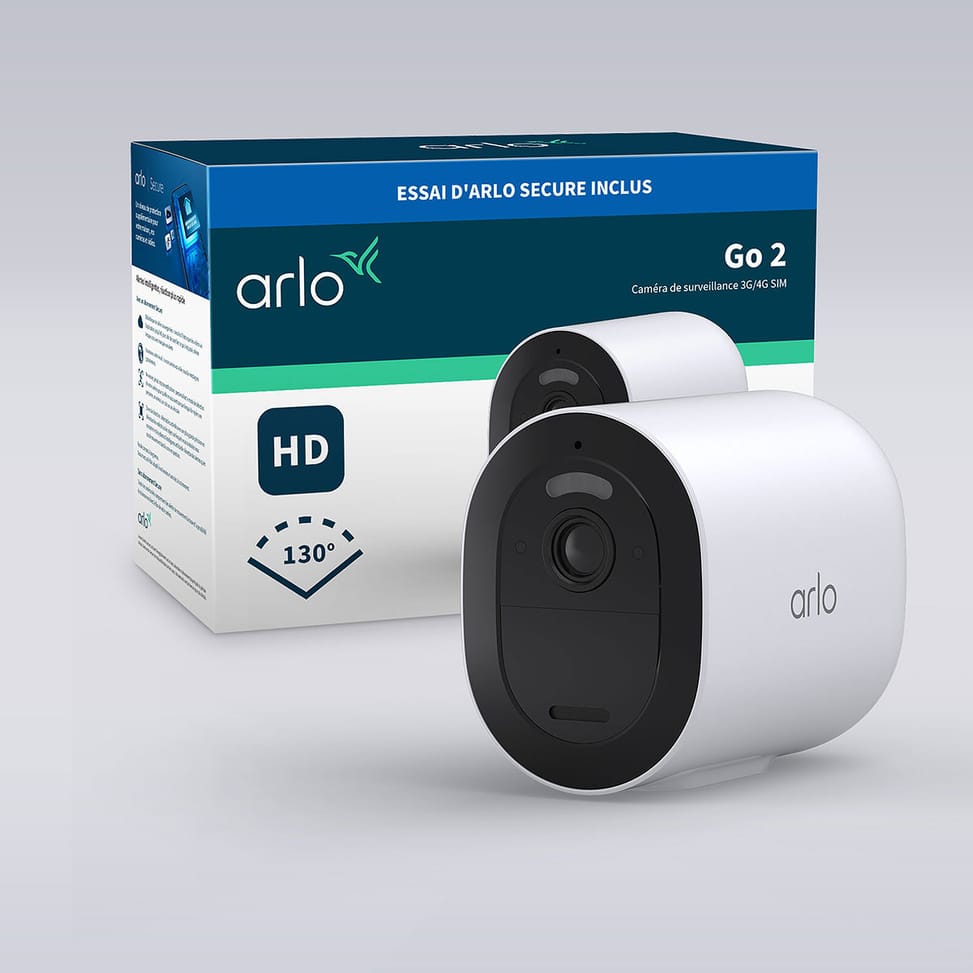 Arlo Go 2 3G/4G Caméra de Sécurité - Blanc (VML2030-100EUS) — image 2