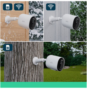 Arlo Go 2 3G/4G Caméra de Sécurité - Blanc (VML2030-100EUS)