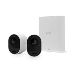 Arlo Ultra 2 Security System 2 Camera Kit - Blanc (VMS5240)