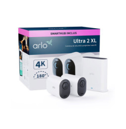 Arlo Ultra 2 XL Security System 2 Camera Kit - Blanc (VMS5242-200EUS)
