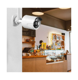 Daewoo Kit Vidéo Surveillance 8 canaux NVR504