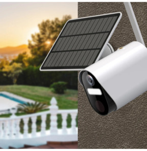 DAEWOO Pack 2 caméras W502 et panneaux solaires