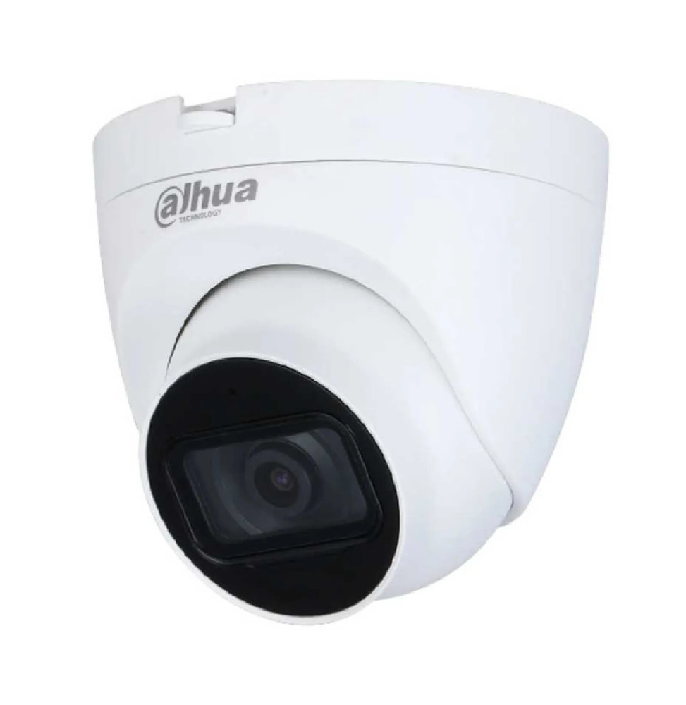 Dahua - Caméra IP Eyeball à focale fixe IR d'entrée 2MP - DH-IPC-HDW1230T1P-0280B-S5-QH2