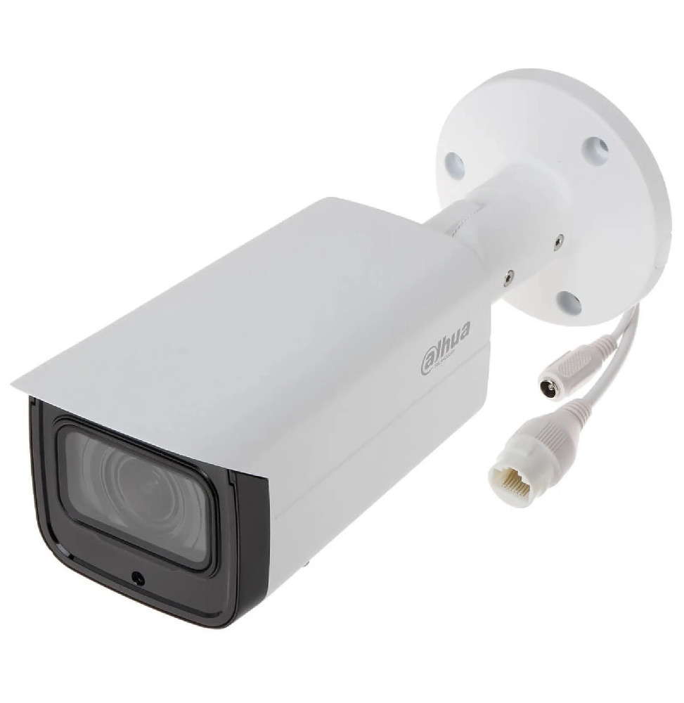 Dahua - Caméra tube IP extérieure 5 MP IR 60m PoE
