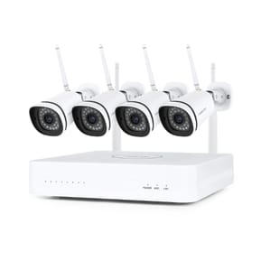Foscam - Kit vidéosurveillance Wifi NVR 4 caméras