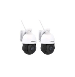 Foscam - Lot 2 Caméras IP Wi-Fi dôme PTZ 2MP - SD2X